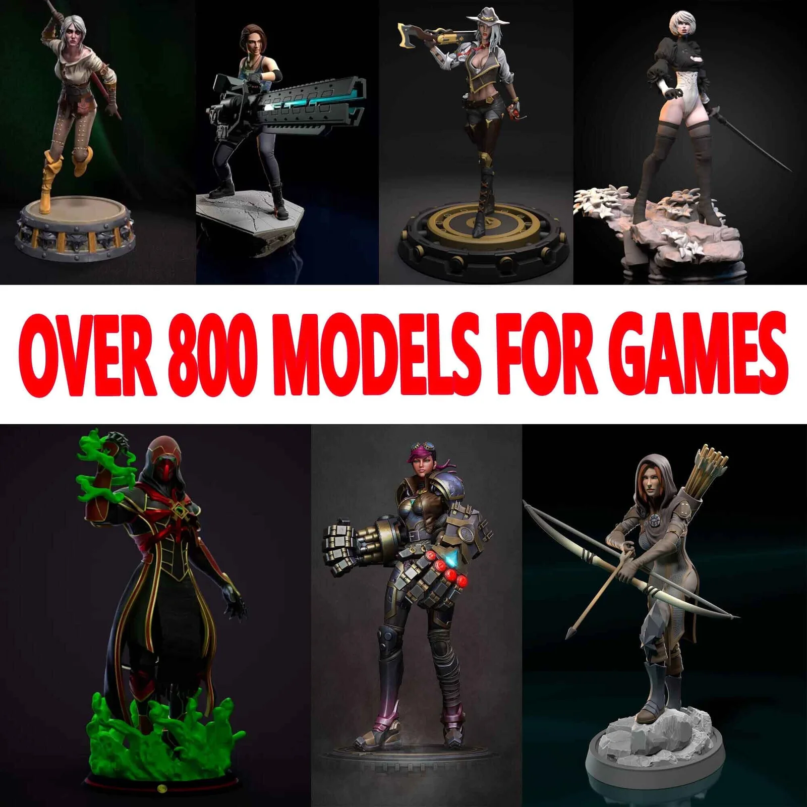 39 The Best games Collection For 3D printer stl file - Image 1