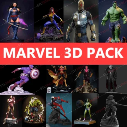 The Best Marvel STL Collection For 3D Printers