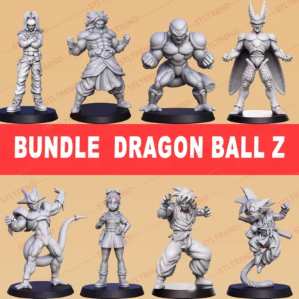 Bundle Dragon Ball Z 3D model STL files