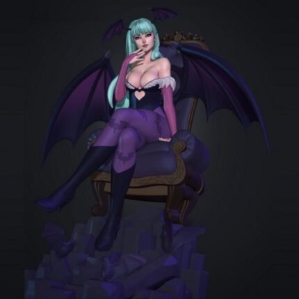 Darkstalkers – Morrigan Aensland Diorama Statue