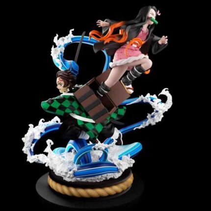 Demon Slayer – Tanjiro and Nezuko Diorama Statue