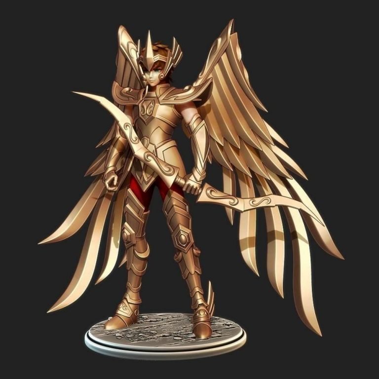 saint-seiya-aiolos-sagittarius-statue-768x768 Saint Seiya – Aiolos Sagittarius Statue - Image 1