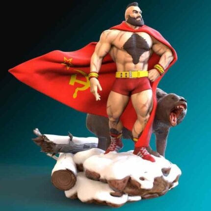 Street Fighter – Zangief Diorama Statue
